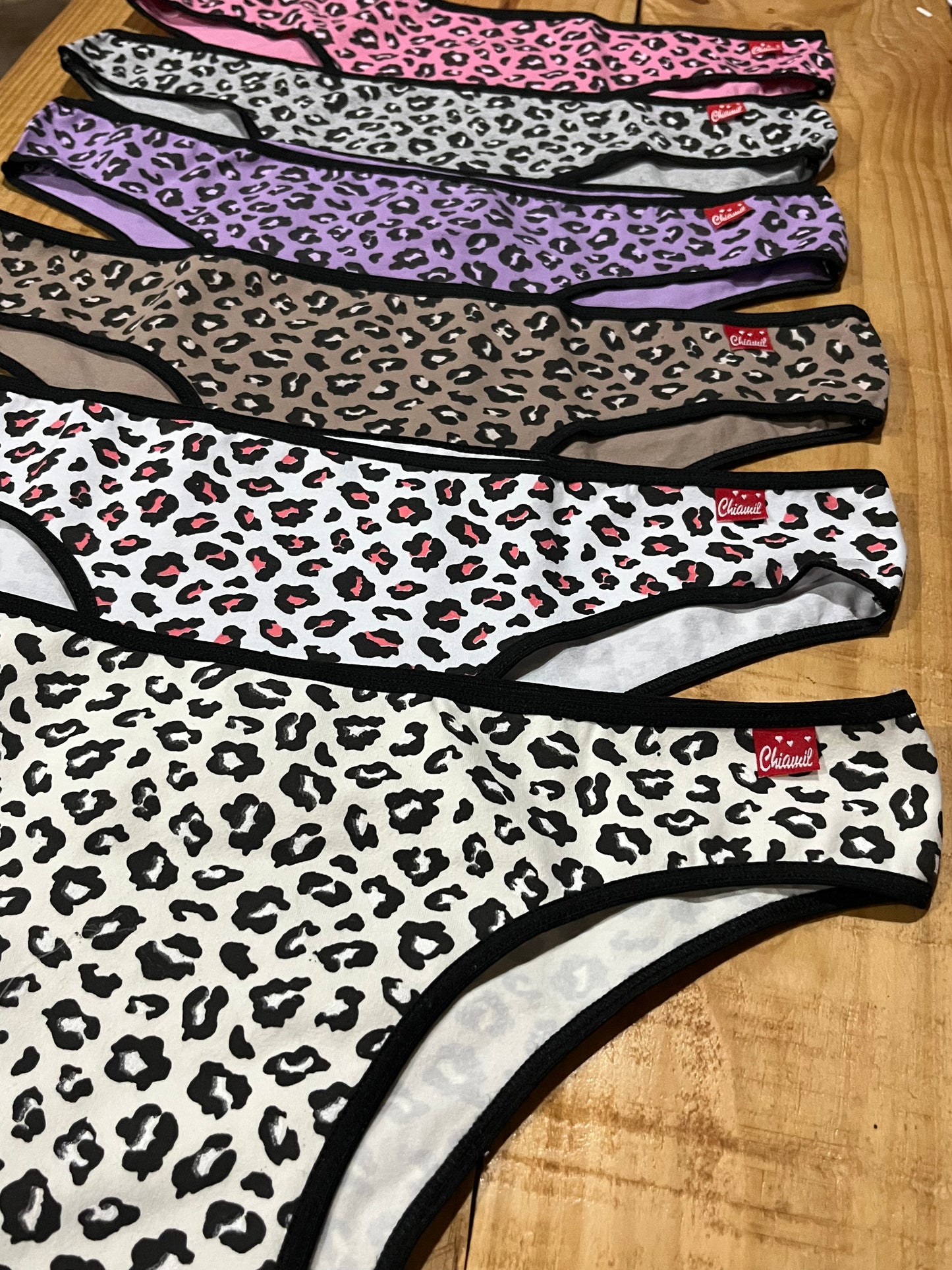 Pack x3 vedetinas de algodón print MAX