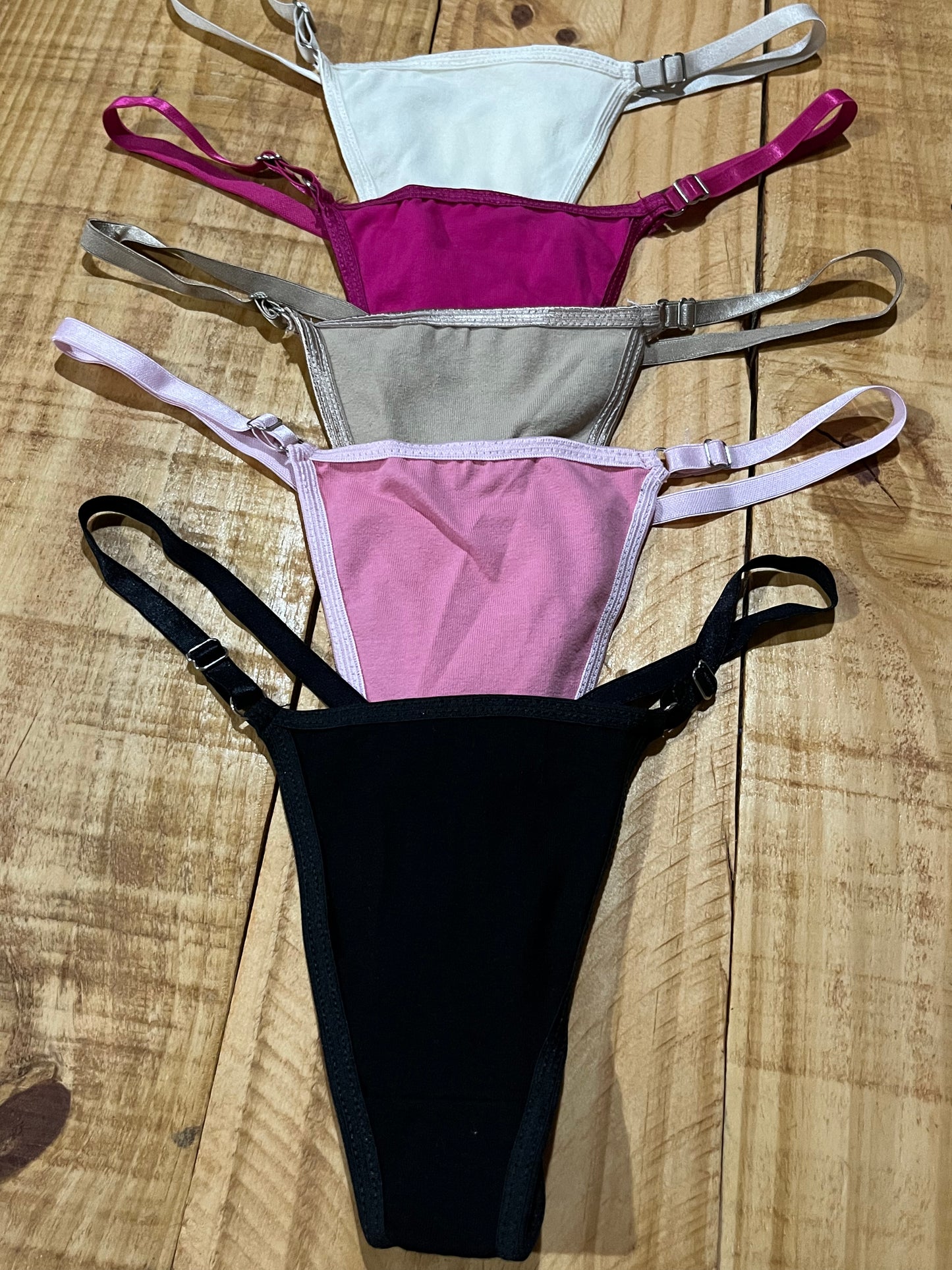 Pack x3 less regulables algodón