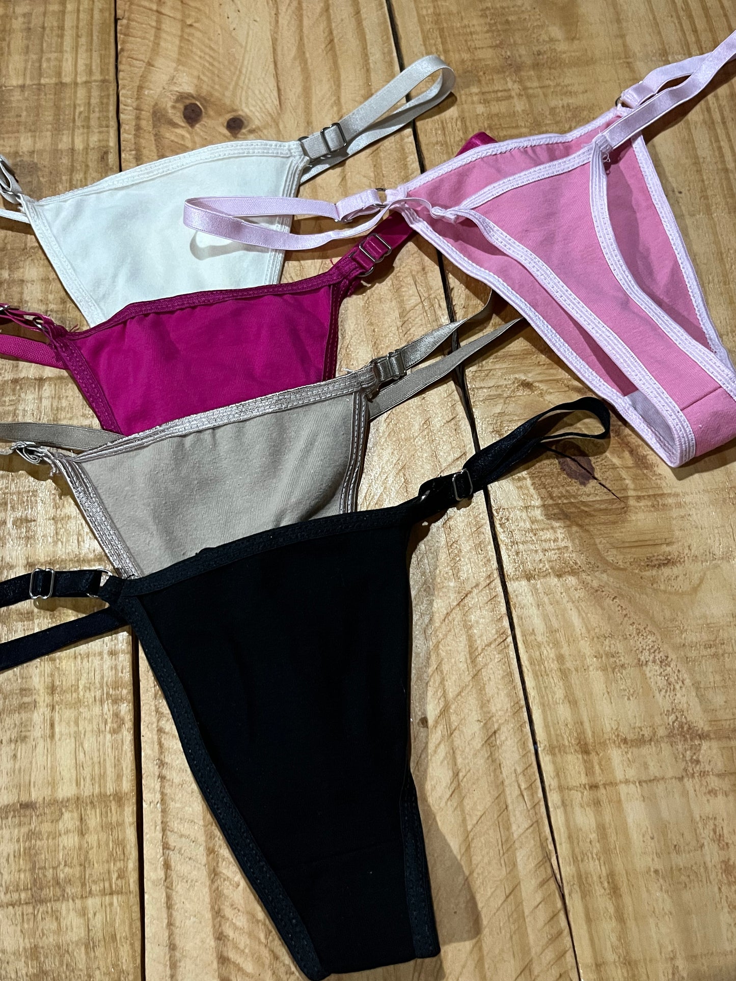 Pack x3 less regulables algodón